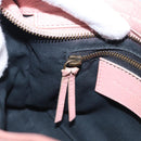 Balenciaga Classic Mini City Bag Leather 2way Pink Silver 300295 Auth 211746V-22