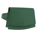 LOUIS VUITTON Epi Pochette Ceinture Tilshit Waist bag Green M52604 Auth 211752V-1