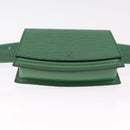 LOUIS VUITTON Epi Pochette Ceinture Tilshit Waist bag Green M52604 Auth 211752V-11