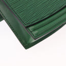 LOUIS VUITTON Epi Pochette Ceinture Tilshit Waist bag Green M52604 Auth 211752V-12