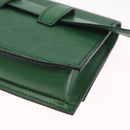 LOUIS VUITTON Epi Pochette Ceinture Tilshit Waist bag Green M52604 Auth 211752V-15