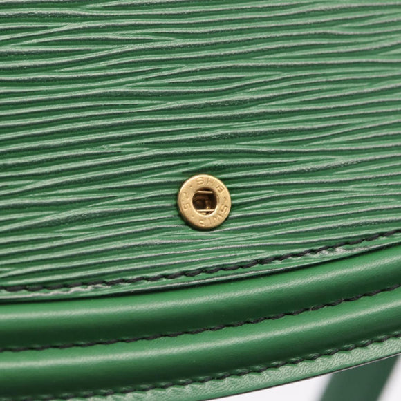 LOUIS VUITTON Epi Pochette Ceinture Tilshit Waist bag Green M52604 Auth 211752V