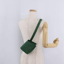 LOUIS VUITTON Epi Pochette Ceinture Tilshit Waist bag Green M52604 Auth 211752V-23