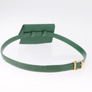 LOUIS VUITTON Epi Pochette Ceinture Tilshit Waist bag Green M52604 Auth 211752V-7