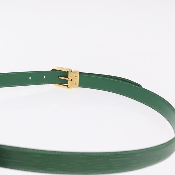 LOUIS VUITTON Epi Pochette Ceinture Tilshit Waist bag Green M52604 Auth 211752V