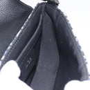 Christian Dior Trotter Canvas Saddle Shoulder Bag Navy Silver Auth 211754V-18