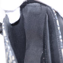 Christian Dior Trotter Canvas Saddle Shoulder Bag Navy Silver Auth 211754V-19