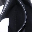 Christian Dior Trotter Canvas Saddle Shoulder Bag Navy Silver Auth 211754V-20