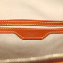 LOUIS VUITTON Nomad leather Alma Hand Bag Beige M85000 LV Auth 211758V-16