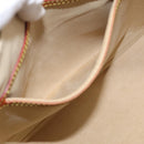 LOUIS VUITTON Nomad leather Alma Hand Bag Beige M85000 LV Auth 211758V-20