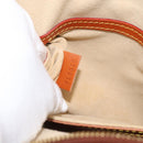 LOUIS VUITTON Nomad leather Alma Hand Bag Beige M85000 LV Auth 211758V-21