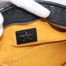 LOUIS VUITTON Monogram Denim Neo Cabby GM Bag Black M95352 LV Auth 211759V-18
