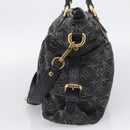 LOUIS VUITTON Monogram Denim Neo Cabby GM Bag Black M95352 LV Auth 211759V-5