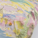 FENDI Hand Bag Canvas Yellow Gold Auth 211760V-10