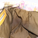 FENDI Hand Bag Canvas Yellow Gold Auth 211760V-18