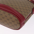 GUCCI Micro GG Supreme Fujiko Pro Shoulder Bag PVC Beige 647801 Auth 211761M-15