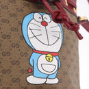 GUCCI Micro GG Supreme Fujiko Pro Shoulder Bag PVC Beige 647801 Auth 211761M-16