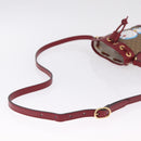 GUCCI Micro GG Supreme Fujiko Pro Shoulder Bag PVC Beige 647801 Auth 211761M-7