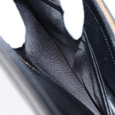 Saint Laurent Cassandra Chain Shoulder Bag Leather Black 742920 Auth 211767M-21