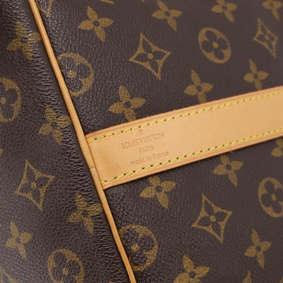 LOUIS VUITTON Monogram Keepall Bandouliere 60 Boston Bag M41412 LV Auth 211801V