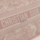 Christian Dior Book Tote Bag Canvas Pink Auth 211809V-17