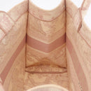Christian Dior Book Tote Bag Canvas Pink Auth 211809V-20