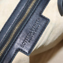 Bottega Veneta INTRECCIATO Hobo Bag Leather outlet Black 115654 Auth 211810M-15