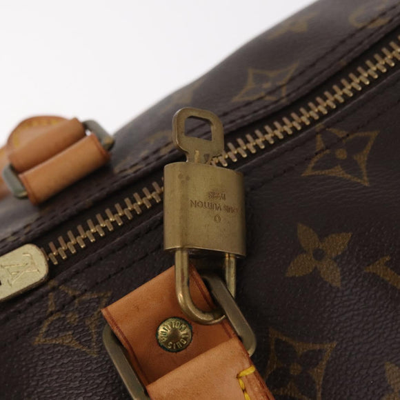 LOUIS VUITTON Monogram Keepall 45 Boston Bag M41428 LV Auth 211813V