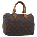 LOUIS VUITTON Monogram Speedy 25 Hand Bag M41528 LV Auth 211814-1