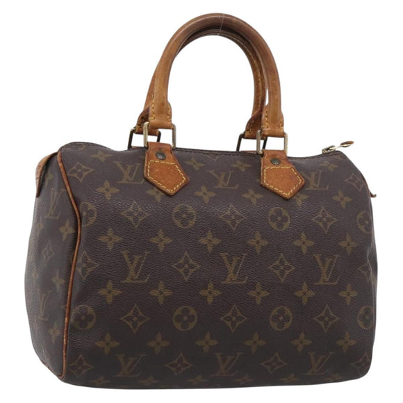 LOUIS VUITTON Monogram Speedy 25 Hand Bag M41528 LV Auth 211814
