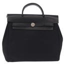 HERMES Herbag Ado PM Backpack Black Auth 211818A-2