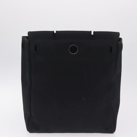 HERMES Herbag Ado PM Backpack Black Auth 211818A