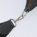 HERMES Evelyn 1GM Shoulder Bag Togo Black Silver Auth 211819M-15