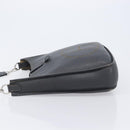 HERMES Evelyn 1GM Shoulder Bag Togo Black Silver Auth 211819M-5