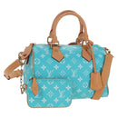 LOUIS VUITTON Speedy P9 Bandouliere 25 Bag Turquoise Blue M11561 Auth 211820SM-1