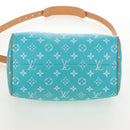 LOUIS VUITTON Speedy P9 Bandouliere 25 Bag Turquoise Blue M11561 Auth 211820SM-15