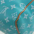 LOUIS VUITTON Speedy P9 Bandouliere 25 Bag Turquoise Blue M11561 Auth 211820SM-19