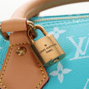 LOUIS VUITTON Speedy P9 Bandouliere 25 Bag Turquoise Blue M11561 Auth 211820SM-23