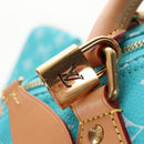 LOUIS VUITTON Speedy P9 Bandouliere 25 Bag Turquoise Blue M11561 Auth 211820SM-24