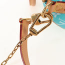 LOUIS VUITTON Speedy P9 Bandouliere 25 Bag Turquoise Blue M11561 Auth 211820SM-26