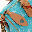 LOUIS VUITTON Speedy P9 Bandouliere 25 Bag Turquoise Blue M11561 Auth 211820SM-32