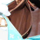 LOUIS VUITTON Speedy P9 Bandouliere 25 Bag Turquoise Blue M11561 Auth 211820SM-38