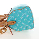 LOUIS VUITTON Speedy P9 Bandouliere 25 Bag Turquoise Blue M11561 Auth 211820SM-4