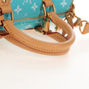 LOUIS VUITTON Speedy P9 Bandouliere 25 Bag Turquoise Blue M11561 Auth 211820SM-7