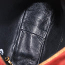 CHANEL Matelasse Hand Bag Leather Red Gold CC Auth 211822A-18