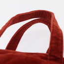 CHANEL Matelasse Hand Bag Leather Red Gold CC Auth 211822A-9