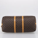 LOUIS VUITTON Monogram Keepall Bandouliere55 Boston Bag M41414 LV Auth 211823V-12