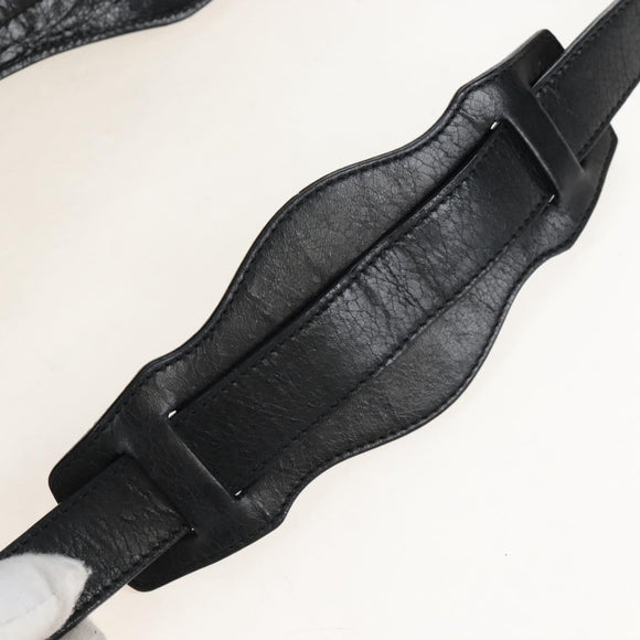 Balenciaga The City Hand Bag Leather 2way Black 115748 Auth 211830V