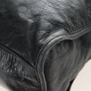 Balenciaga The City Hand Bag Leather 2way Black 115748 Auth 211830V-16