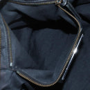 Balenciaga The City Hand Bag Leather 2way Black 115748 Auth 211830V-26